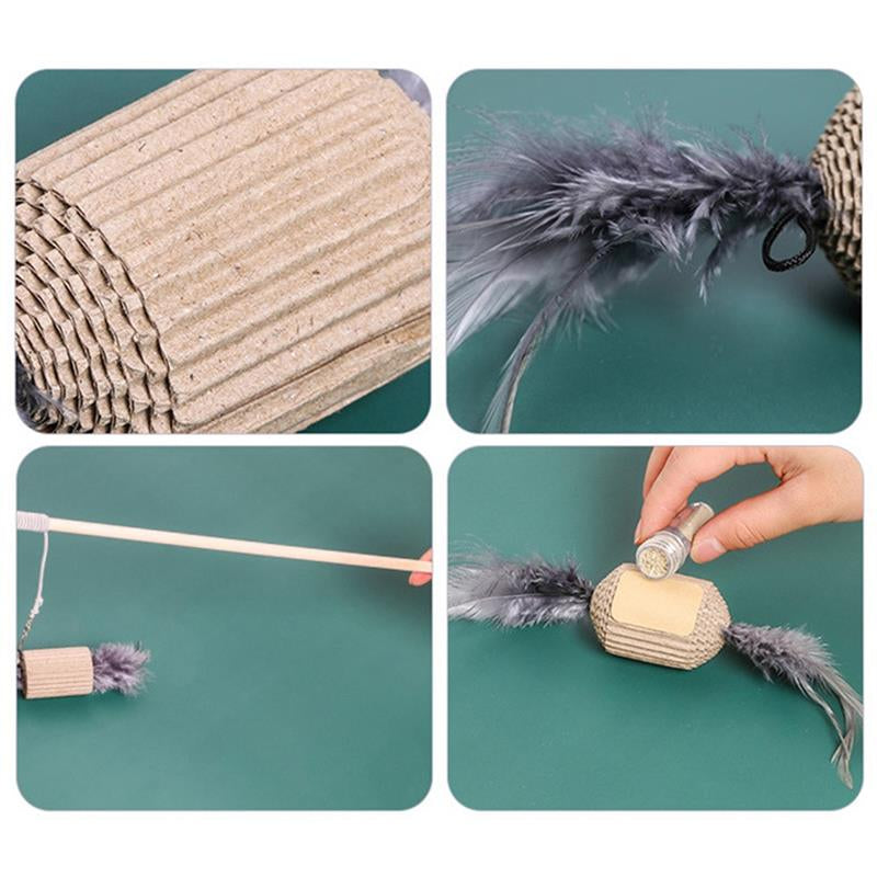 Zeven-delige kattenspeelset