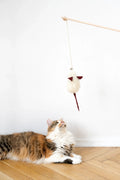 Schapenvel speelmuis voor katten